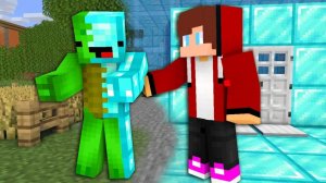 Джей Джей Мейк Майки из Алмазного мира. Майнкрафт Мультик