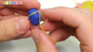 [Видео лепка]ЛЕПИМ ПОЗНАВАТЕЛЯ И ЖЕЛЕЙНОГО МЕДВЕДЯ ВАЛЕРКУ