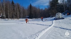 На практике отработаны действия по ликвидации условной ЧС, вызванной весенним половодьем