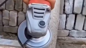 Очень опасный диск для болгарки. Какие высокие обороты!