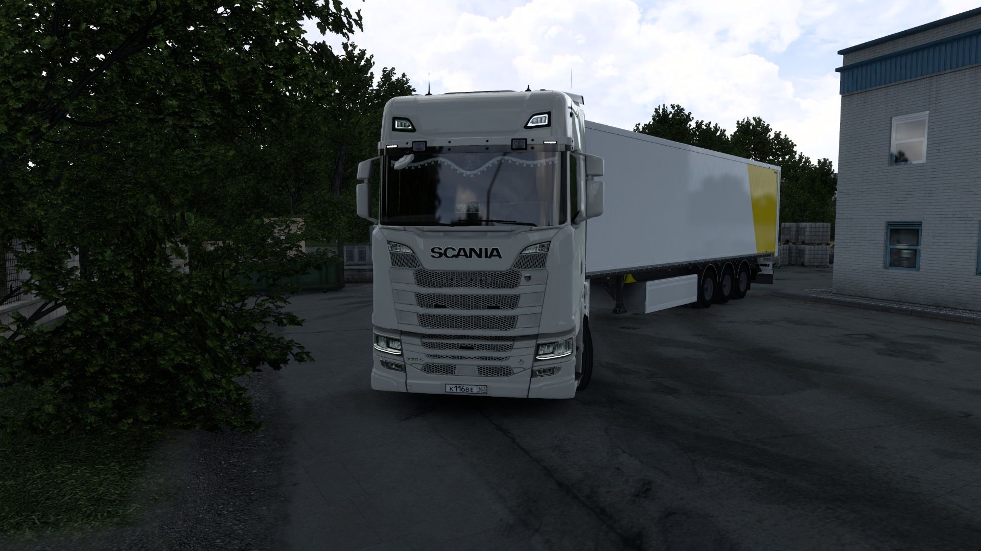 ETS2.1.58. ПОЕЗДКА ПО РУССКОЙ КАРТЕ