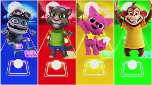 ЛЯГУШОНОК vs ГОВОРЯЩИЙ ТОМ vs РОЗОВЫЙ ФИНГ vs ВЕСЁЛЫЙ ОБЕЗЬЯНКА — МУЗЫКАЛЬНЫЙ БАТТЛ под EDM