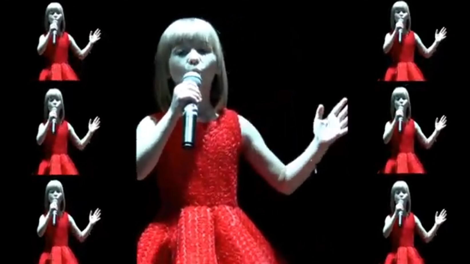 Ярослава Дегтярёва поёт песню Майкла Джексона - 