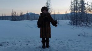 Выступление Неустроевой Дианы, стихотворение "ЯкутИя"