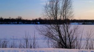 Вечерняя прогулка. Закат. 11 марта