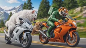 Мама Кошка Стрижет Шерсть на Ферме и Делает Шапки Тигров для Котят 🐾 Смешная Семья Котиков