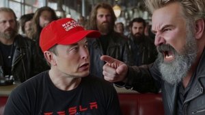 Байкеры “наехали” на Илона Маска из-за кепки. Случившееся дальше - невероятно!