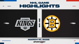 11.03.2026 | ОБЗОР МАТЧА | Бостон Брюинз - Лос-Анджелес Кингз | Highlights