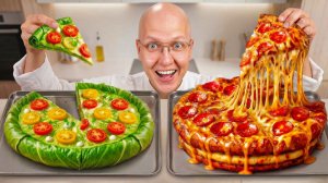 Пицца 99 vs 9999 Калорий !