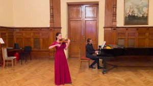 2. Варданян Ольга Самвеловна (Г. Венявский Романс) 1 тур