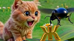 МУЛЬТИК УЧИМ ОЧЕНЬ ВЕСЕЛЫЙ, СКАЗОЧНЫЙ АЛФАВИТ БУКВА ( Ж ) 🐱 С КОТЕНКОМ АБИ