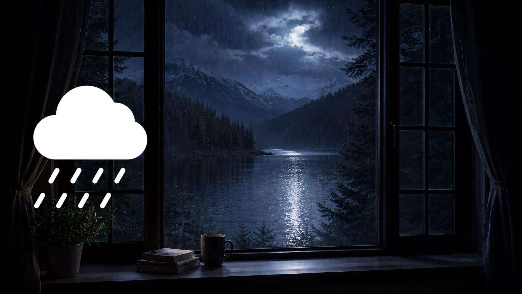 Шум дождя | Звуки дождя для сна  |  10 часов | Звук дождя для сна, расслабления и концентрации
