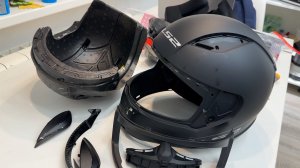 Как разобрать шлем LS2 Rapid2