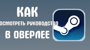 Как посмотреть руководство в оверлее стим
