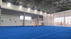 ТР 1 юношеский разряд, Вигская - Залицаева - Белова, ШСА «ОСЬ», Комбинированное упражнение