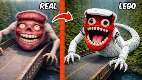 ЛЕГО Я собрал «Червя»! Весь Тревор Хендерсон в ЛЕГО