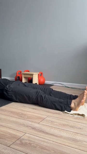 Сгибание голени с полотенцем (без эксцентрики)