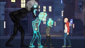 ВАНПАЧМЕН СРАЖАЕТСЯ С СИКС СЕВЕНОМ 6️⃣7️⃣ !!! ЭПИЧНАЯ АНИМЕ БИТВА С МЕМОМ 67! РЕАКЦИЯ! 😺😾🙀