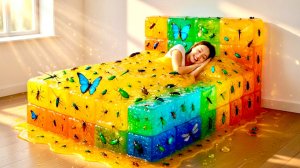 Какую кровать своей мечты выбрали бы Вы? ✨ Невероятно приятная ИИ-анимация как в Мультики!