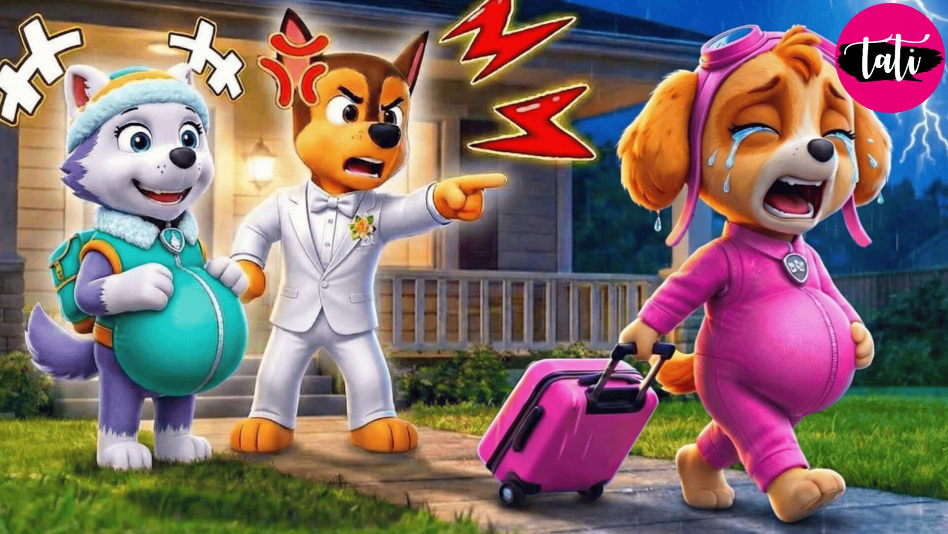 Щенячий патруль и Маршалл. Залипательное видео. Мультфильм для детей и малышей. Анимация 363