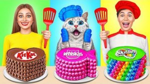 Кулинарный Челлендж: Я против Бабушки с Котиком | Битвы с Едой от Multi DO Smile