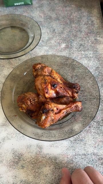 Пожарил куриные ножки🍗