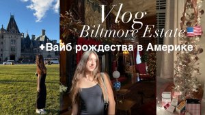 Влог: Посетили самый дорогой дом в Америке!| Biltmore Estate| Вайб Рождества в США
