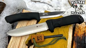 Нож Dominus КОНВЕКС против Mora Bushcraft Black. Ножи для леса