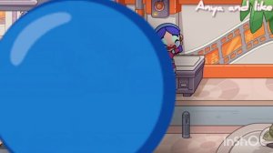 пожалуйста, помогите Аннете, которая застряла в мусорке, и надувной шаре