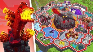 Я Поймал ОПАСНЕЙШИХ БОССОВ и Построил им ЗООПАРК в Майнкрафт…