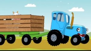 Синий трактор и развивающее видео для детей.