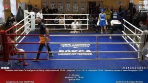 46 финал 46 кг Сандалова Алиса СШОР №2 Дубинская Валерия Комета