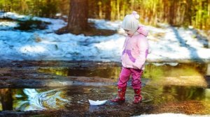 Ручейки весенние