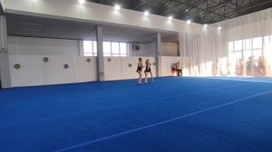 ТР 2 юношеский разряд, Буравцова - Куликова - Маркина, ДЮСШ г. Гвардейск, Комбинированное упражнение