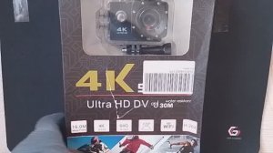 Распаковка экшон-камеры 4К за 1000р