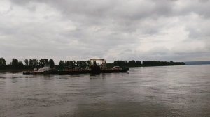 Домой на  пароме через Енисей(АРХИВ 2025г)
