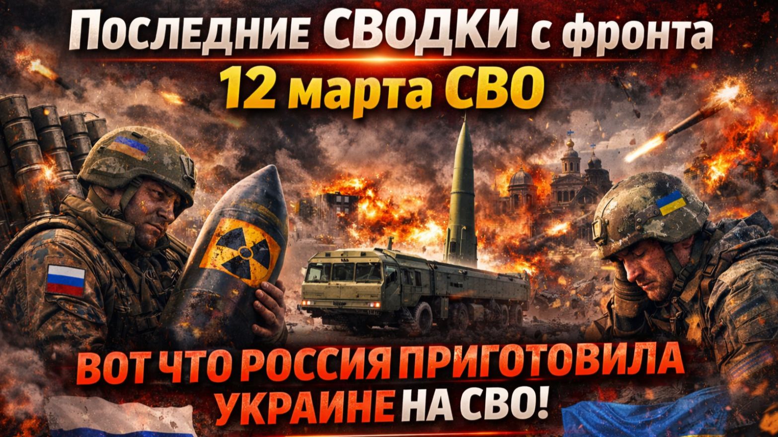 Последние СВОДКИ с фронта 12 марта СВО. Вот ЧТо Россия Приготовила Украине на СВО! Не Упадите!
