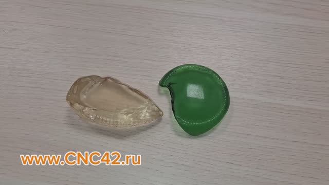 Галтовка битого стекла - полировка