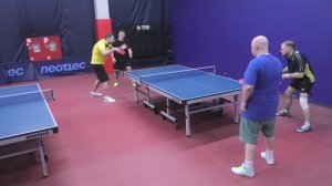 3..12 Меркулов/Шатров (1197) - Искандеров/Попов (1185) 09.03 настольный теннис Парный турнир