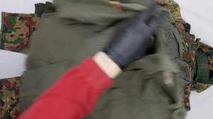 41562 Военная одежда микс, 8пак, Mix Army Clothing, секонд (extra) оптом