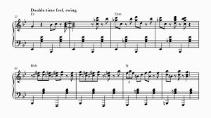 After You've Gone - Stephanie Trick transcription (sheet music)