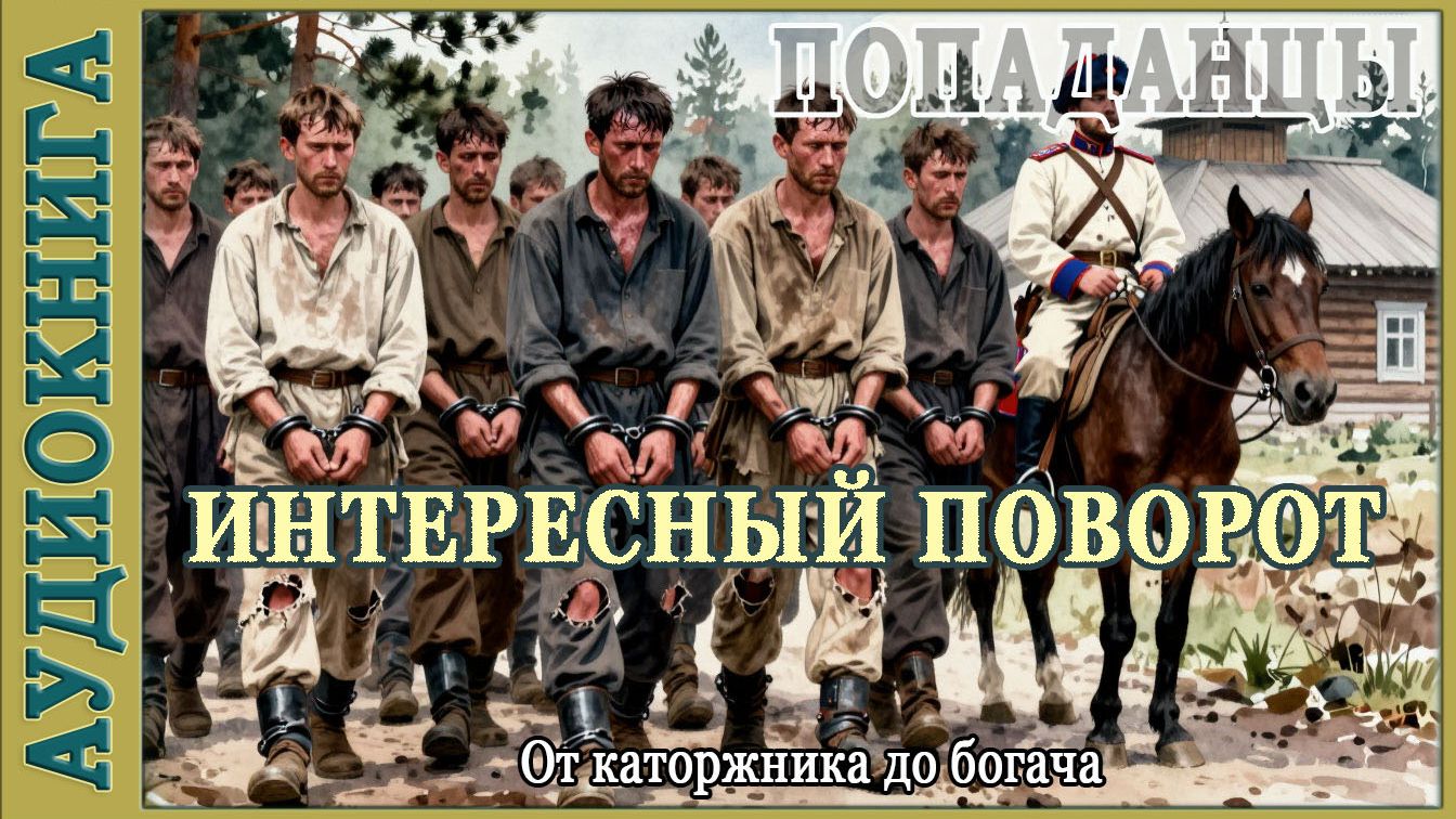 Интересный поворот. От каторжника до богача. Аудиокнига Попаданцы