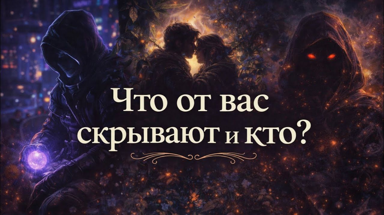 Что от вас СКРЫВАЮТ и кто? Гадание на Tarot расклад онлайн