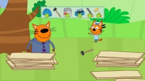 Три Кота / Развивающая Игра Для Детей.