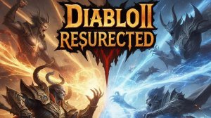 Diablo II Resurrected Infernal (Новая игра за нового персонажа "Чернокнижник"!!!) Прохождение # 4