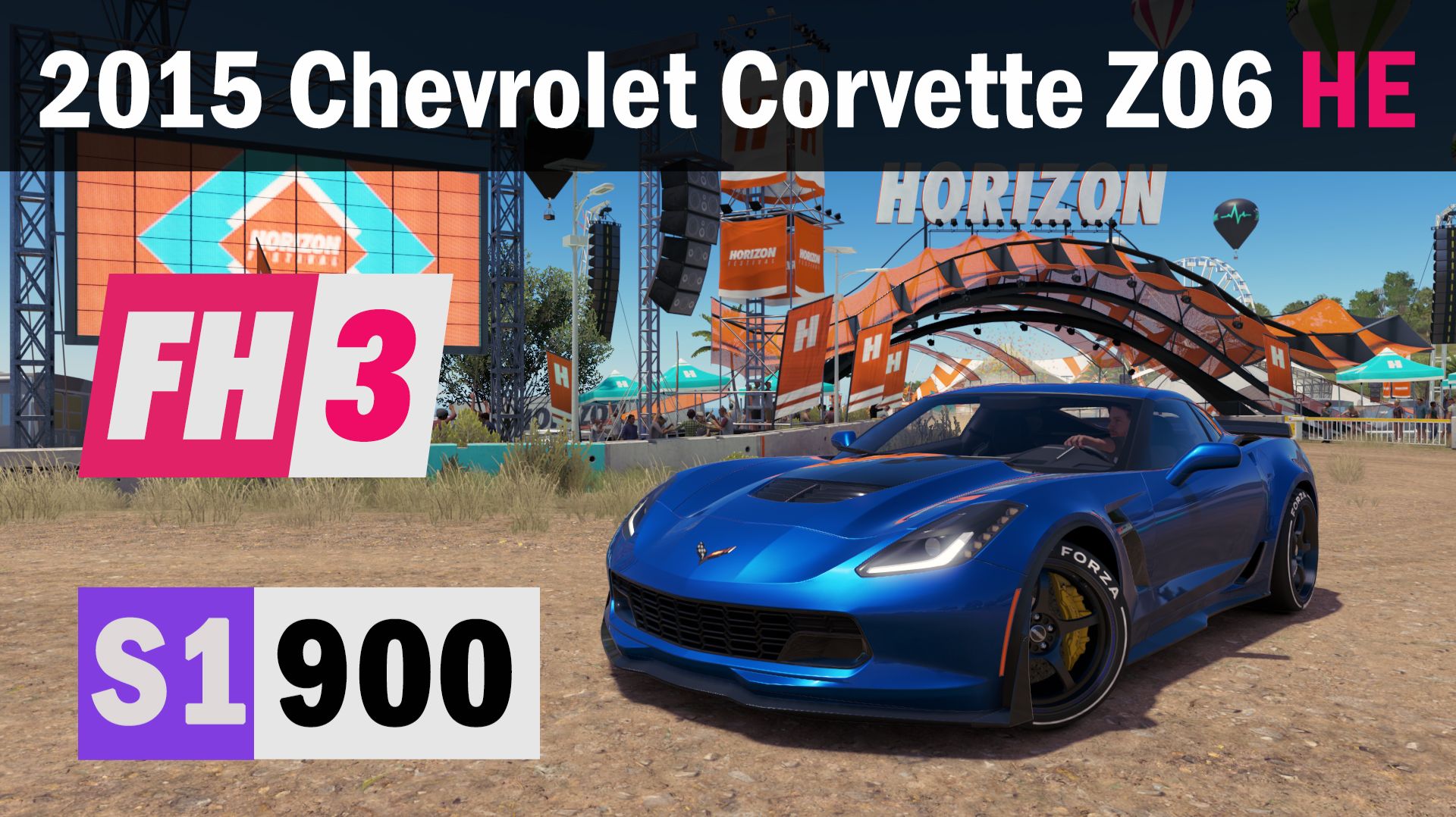 Forza Horizon 3 - 2015 Chevrolet Corvette Z06 Horizon Edition, Race