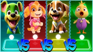 Щенячий патруль Coffin Dance в Tiles Hop lvl 27 - Мультик Paw Patrol