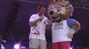 Талисман 2018 мягкий волк Забивака фестиваль болельщиков fifa