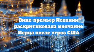 Вице-премьер Испании раскритиковала молчание Мерца после угроз США