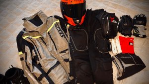 Моя экипировка - готов к путешествиям на voge625dsx